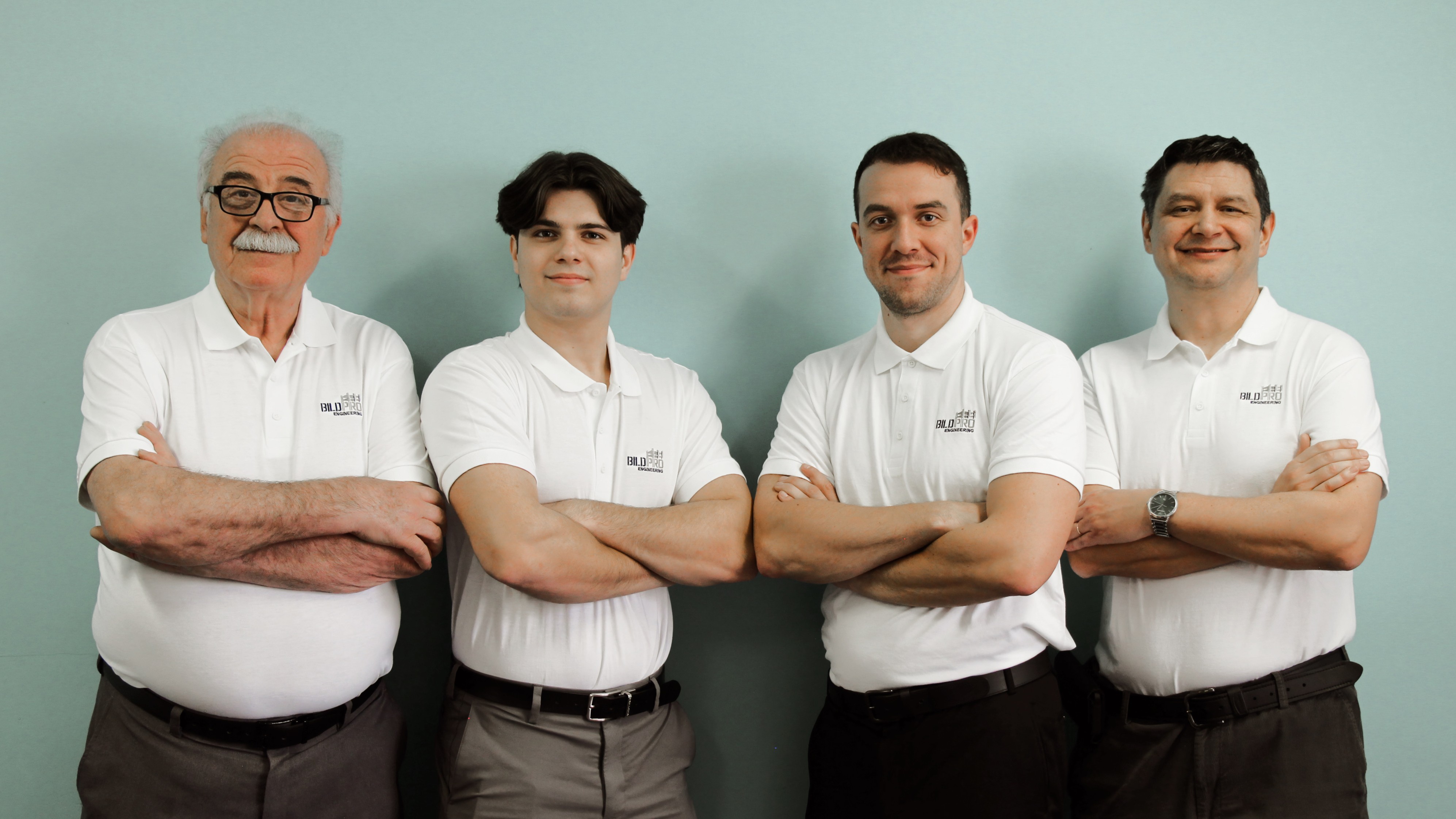 Engineering team at work